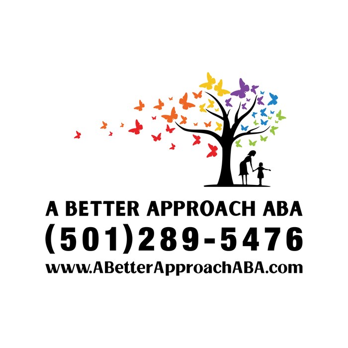 A Better Approach ABA logo — a tree with rainbow butterflies